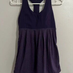 Lululemon Purple Sleeveless Top size 6